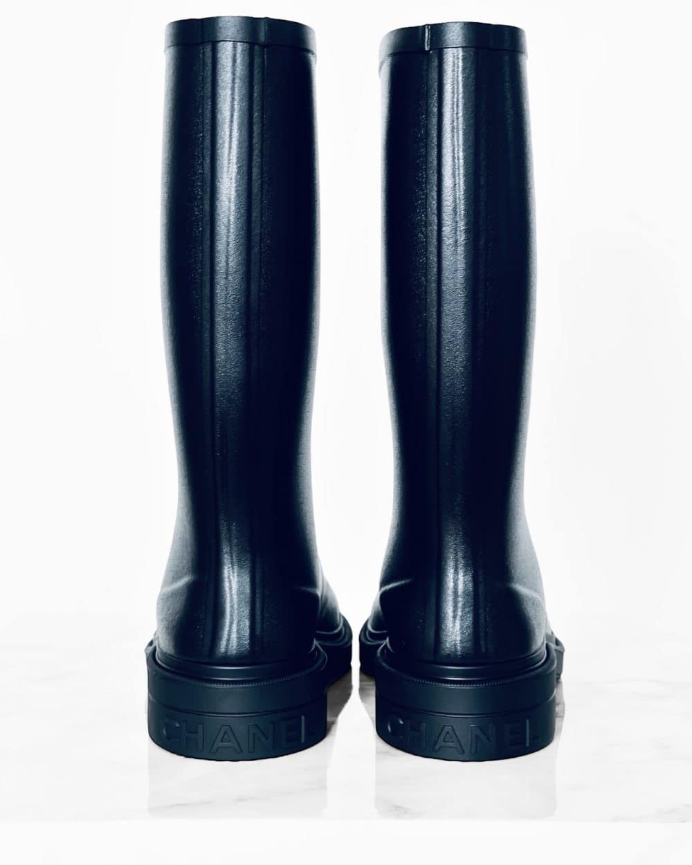 Maison C. Signature Detail Leather Boots - Image 3