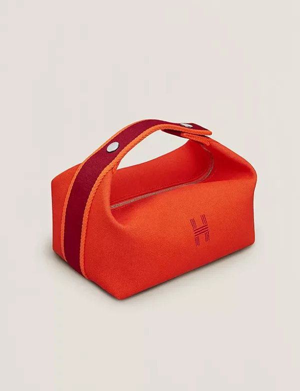 Maison H. Zip Canvas Pouch