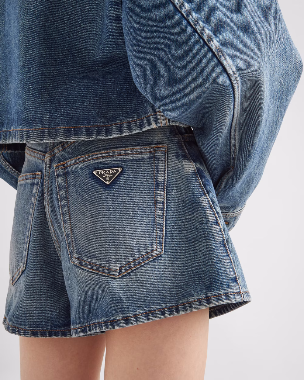 PRV Milano Denim Shorts