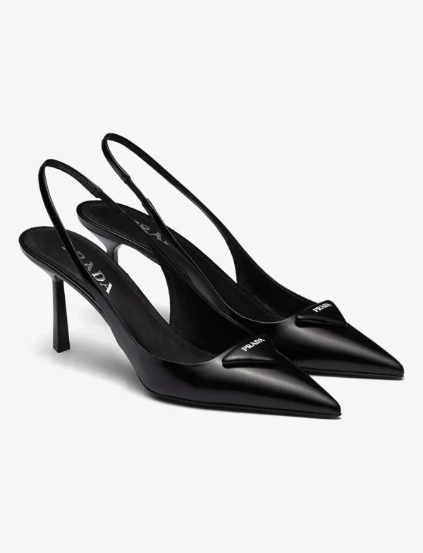 PRV Milano Pointed Slingback Heels