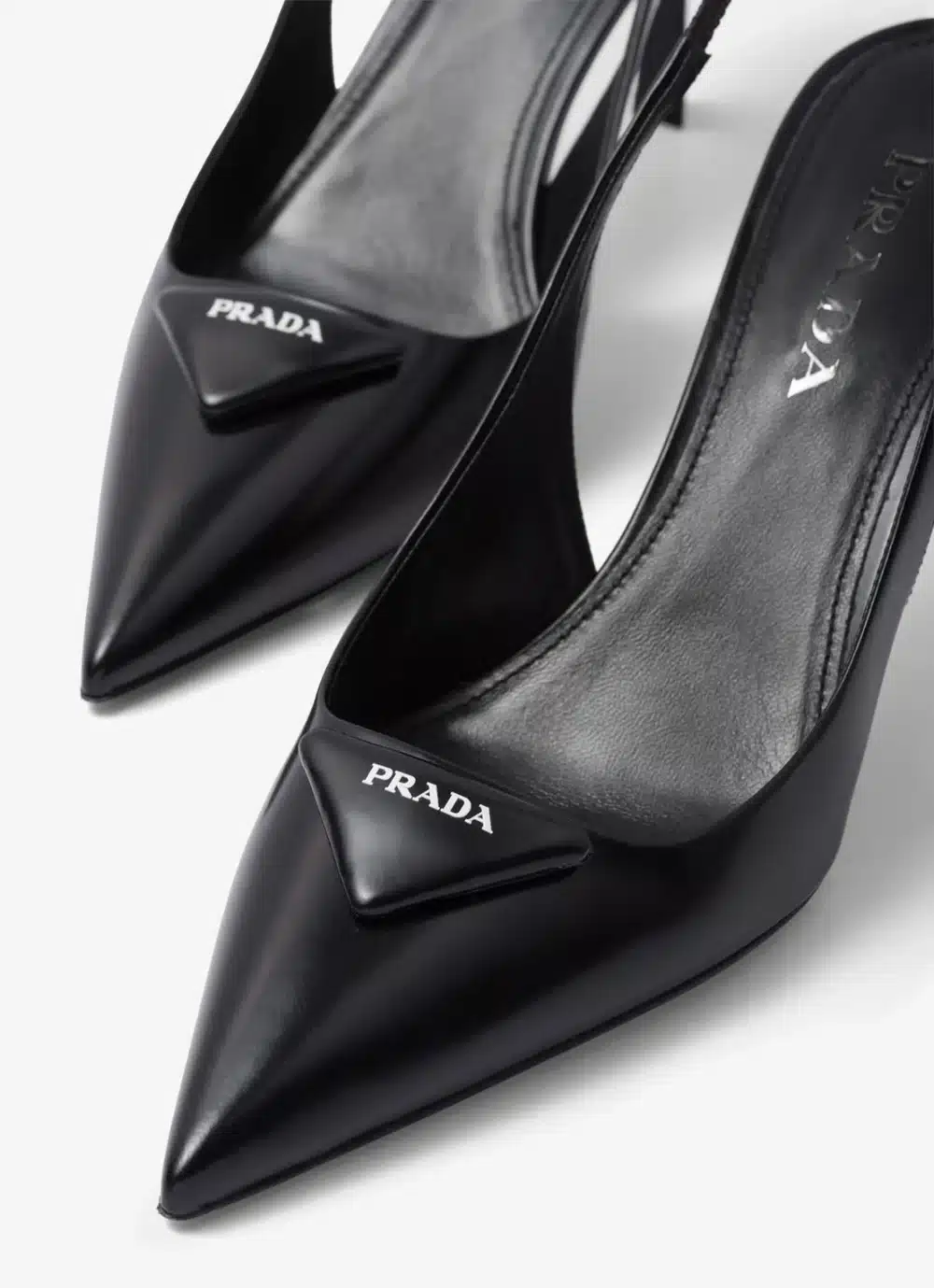 PRV Milano Pointed Slingback Heels - Image 3