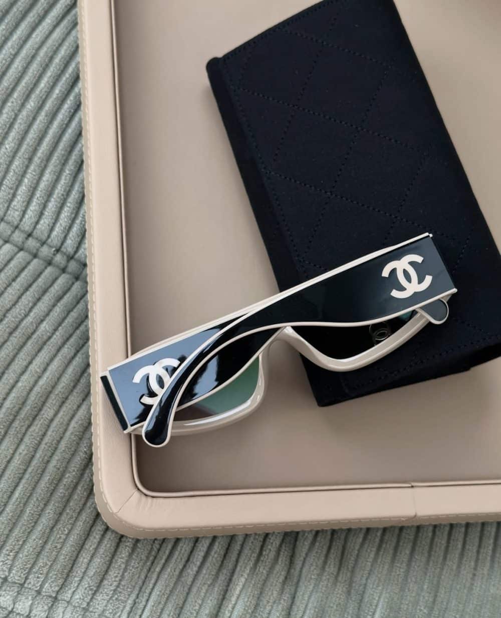 Maison C. Oversized Shield Sunglasses - Image 3