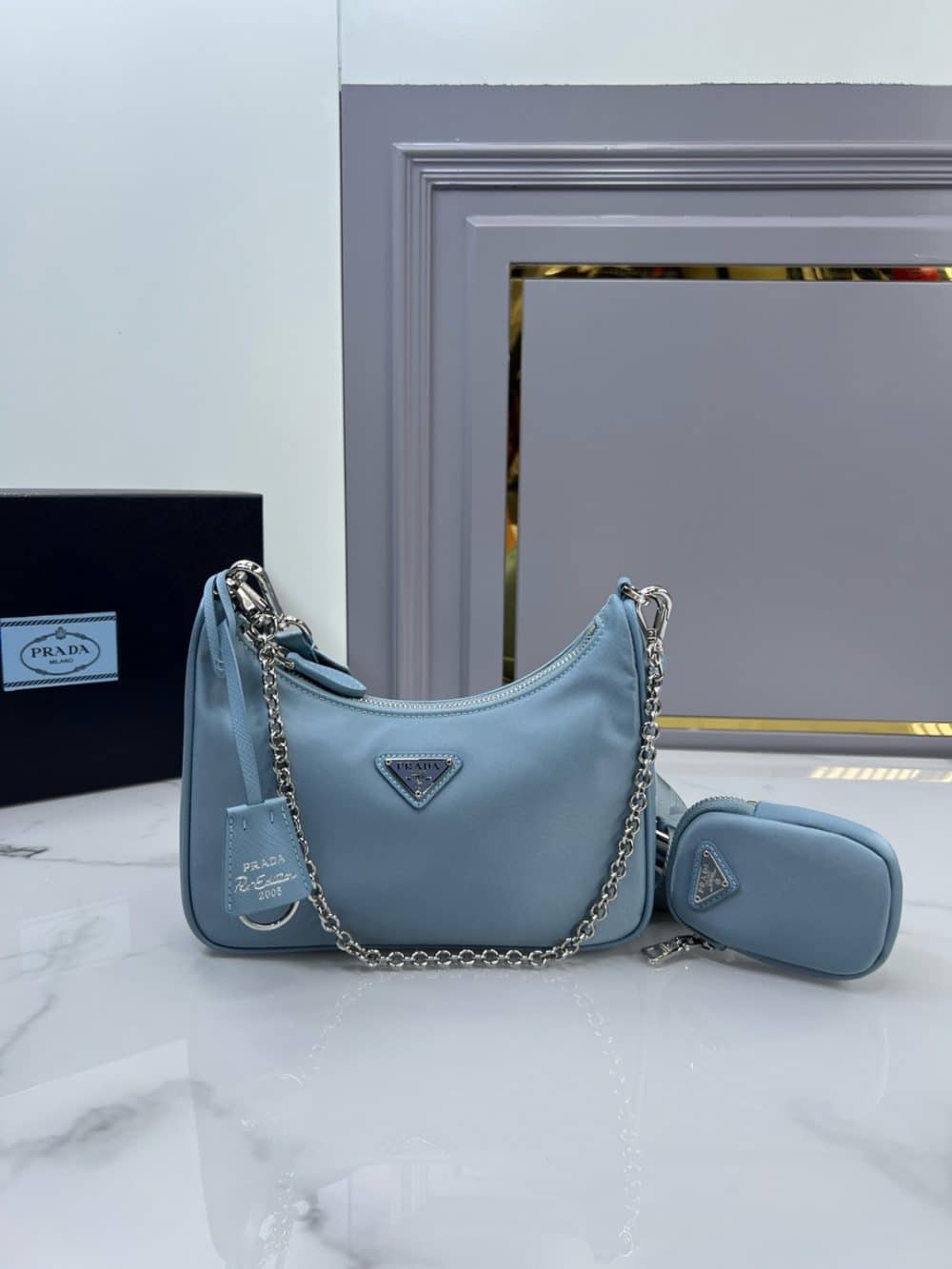 PRV Milano Nylon Shoulder Bag - Image 2