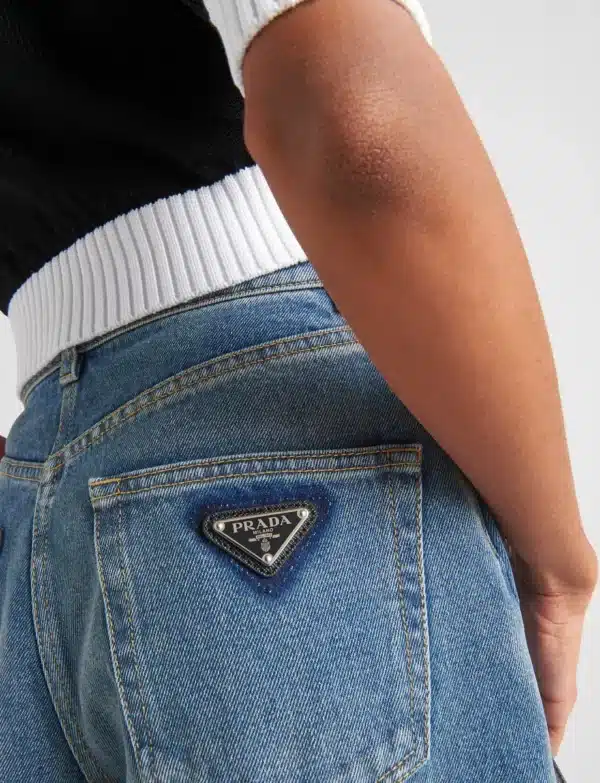 Street Luxe Blue Jeans