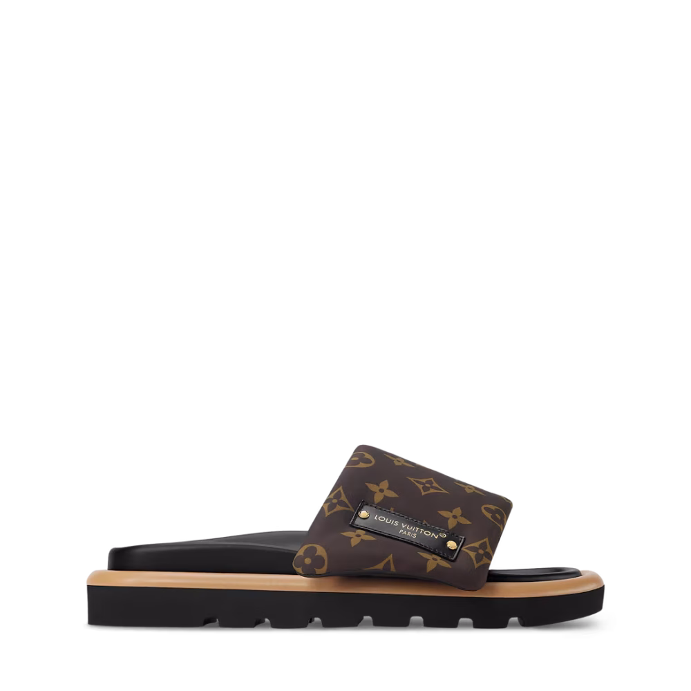 Maison LVX Pool Pillow Flat Mules - Image 4
