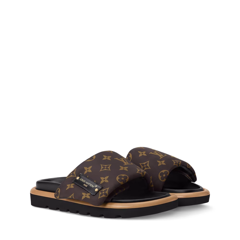 Maison LVX Pool Pillow Flat Mules - Image 2