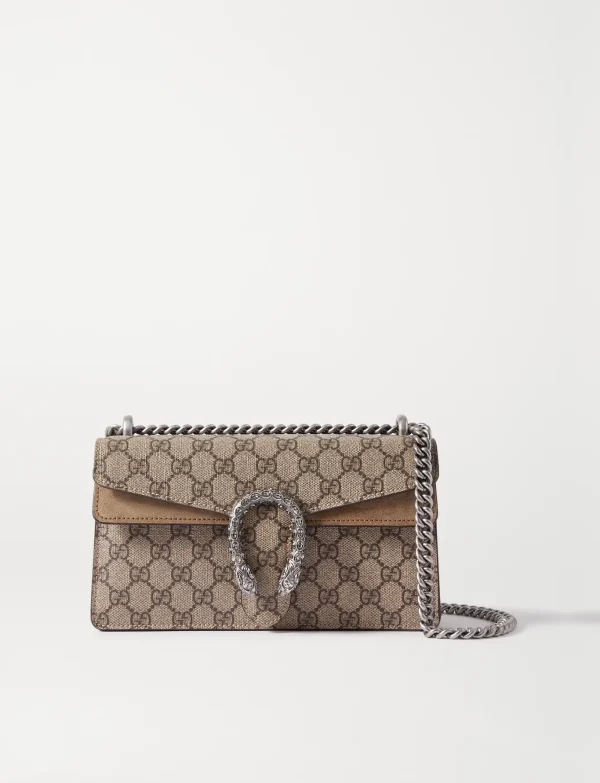 Casa G. Monogram Canvas Flap Bag